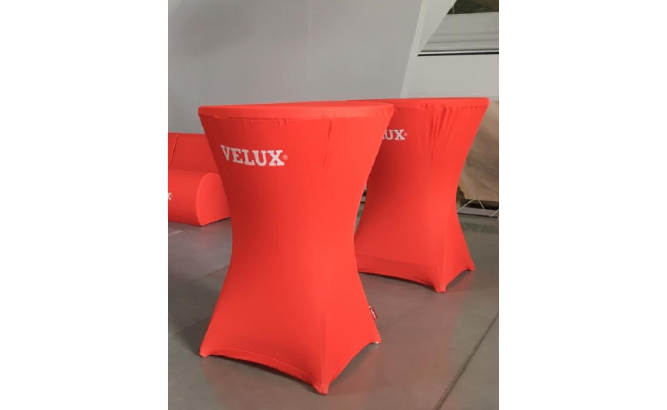 RED Stretch - table cover (min. 2pcs)