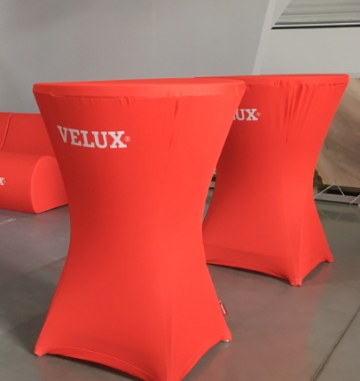 RED Stretch - table cover (min. 2pcs)