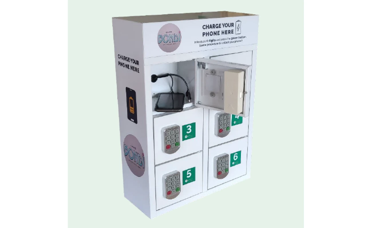 BatterLand CELL 6 - nabíjacia stanica zamykateľná