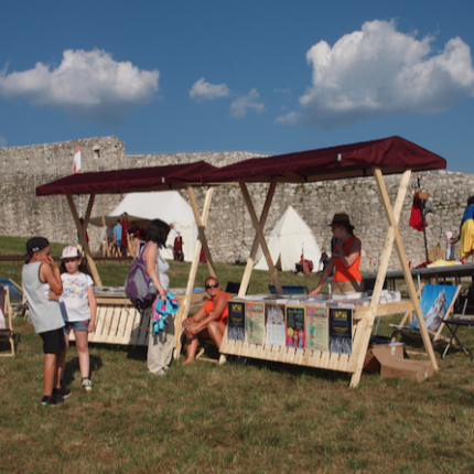 Drevený stánok RANCH na trhy a jarmoky