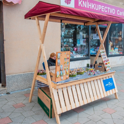 Drevený stánok RANCH na trhy a jarmoky