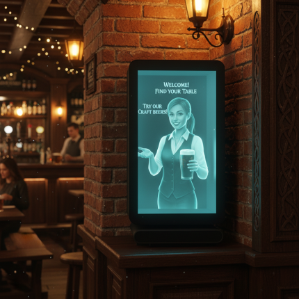 AVATAR Holobox MINI, holografický interaktívny asistent 21,5" – Obrázok 15