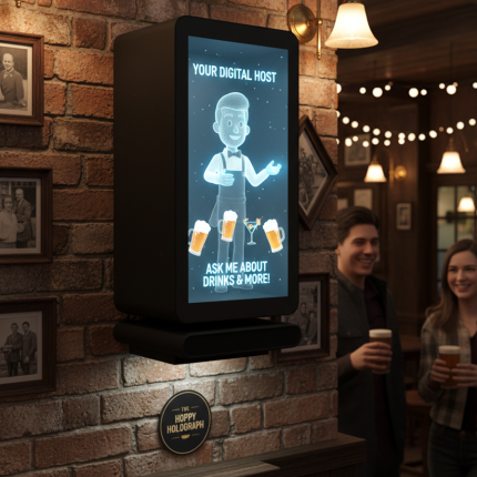 AVATAR Holobox MINI, holografický interaktívny asistent 21,5" – Obrázok 2